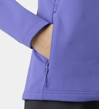 Helly Hansen Versalite fleecejakke lilla