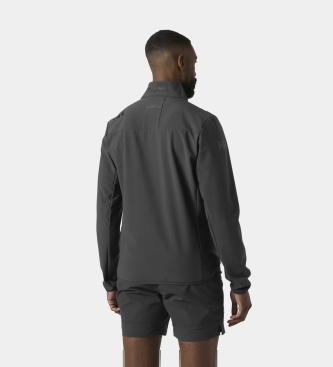 Helly Hansen Kurtka softshell Crew 2.0 szara
