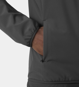 Helly Hansen Kurtka softshell Crew 2.0 szara
