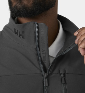Helly Hansen Kurtka softshell Crew 2.0 szara