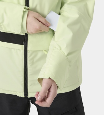 Helly Hansen Stellar 2.0 light green jacket
