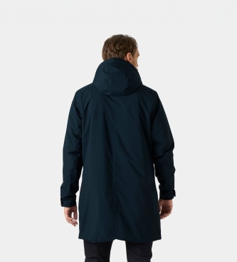Helly Hansen Brussel vatteret regnjakke marineblå