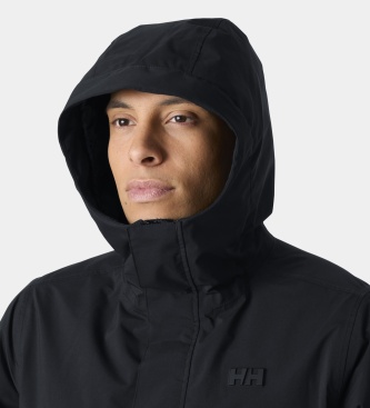 Helly Hansen Prešita dežna jakna Brussel, črna