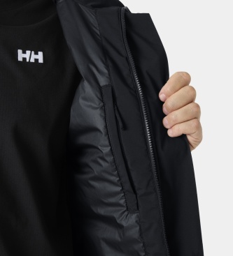 Helly Hansen Prešita dežna jakna Brussel, črna