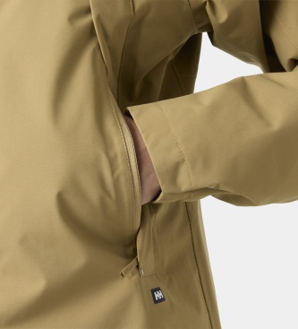 Helly Hansen Prešita dežna jakna Hvaler, bež