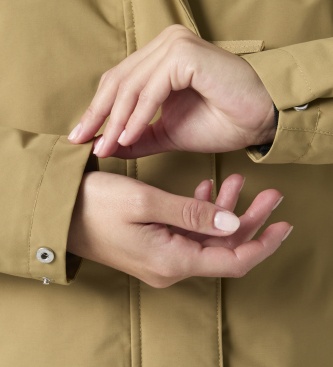 Helly Hansen Prešita dežna jakna Hvaler, bež