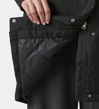 Helly Hansen Vatirana dežna jakna Hvaler, črna