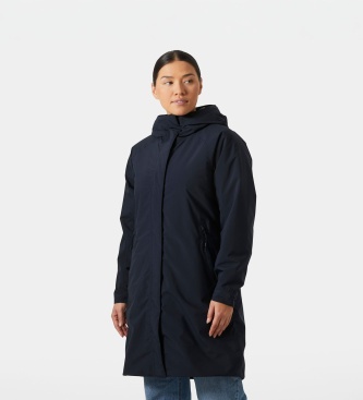 Helly Hansen Podložena dežna jakna Lily, temno modra