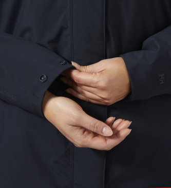 Helly Hansen Podložena dežna jakna Lily, temno modra