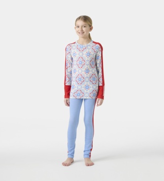 Helly Hansen Zestaw termiczny Graphic Lifa Merino niebieski