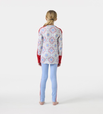 Helly Hansen Zestaw termiczny Graphic Lifa Merino niebieski