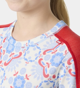 Helly Hansen Zestaw termiczny Graphic Lifa Merino niebieski