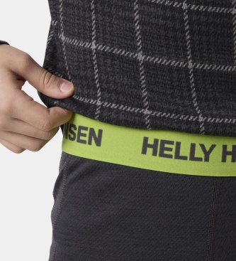 Helly Hansen Completo termico Graphic Lifa Merino grigio
