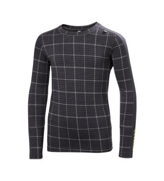 Helly Hansen Completo termico Graphic Lifa Merino grigio