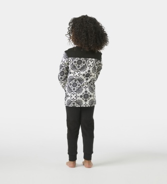 Helly Hansen Completo termico Graphic Lifa Merino nero