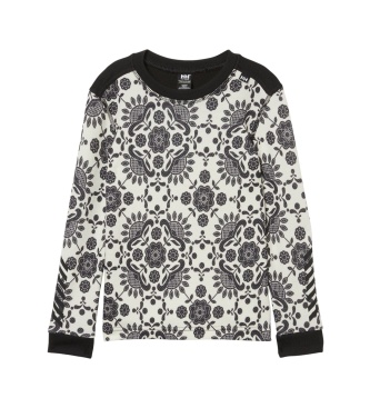 Helly Hansen Completo termico Graphic Lifa Merino nero