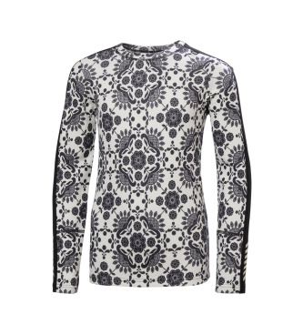 Helly Hansen Completo termico Graphic Lifa Merino nero