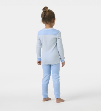 Helly Hansen Completo termico Lifa Merino blu