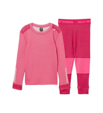 Helly Hansen Lifa Merino termoset rosa