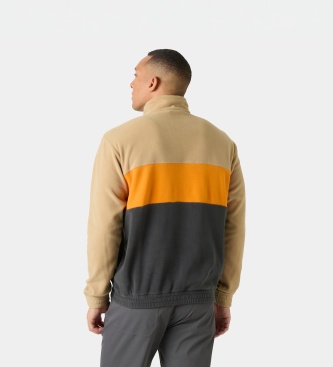 Helly Hansen Fleece-Jacke mit Knöpfen Daybreaker Hugg beige