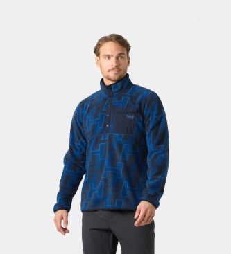 Helly Hansen Maridalen Printed fleece navy blue