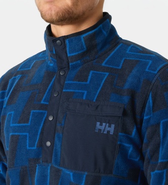 Helly Hansen Maridalen Printed fleece navy blue