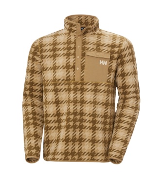 Helly Hansen Maridalen Printed fleece jacket beige