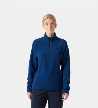 Helly Hansen Polar flis z delno zadrgo Daybreaker, mornarsko modra