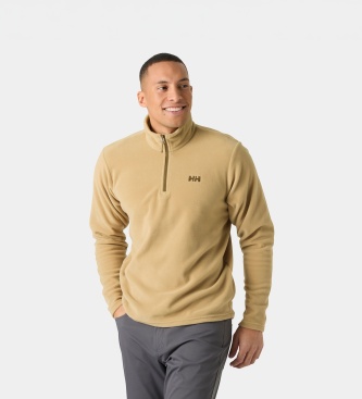 Helly Hansen Forro polar meia zíper Daybreaker bege