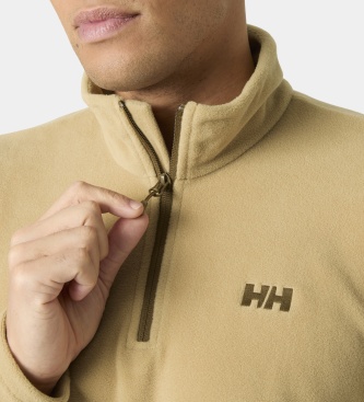 Helly Hansen Forro polar meia zíper Daybreaker bege