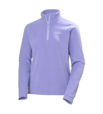 Helly Hansen Flisasta jopica s polovično zadrgo Daybreaker vijolična