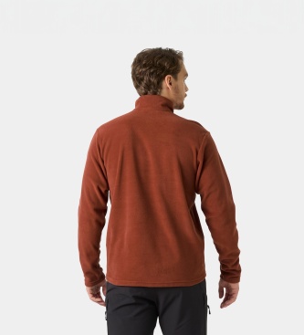 Helly Hansen Forro polar meio zíper Daybreaker marrom