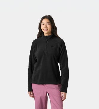 Helly Hansen Flisasta jopica s polovično zadrgo Daybreaker črna