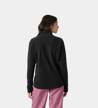 Helly Hansen Flisasta jopica s polovično zadrgo Daybreaker črna