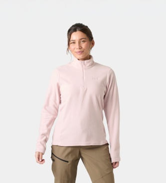 Helly Hansen Polar flis z delno zadrgo Daybreaker, roza