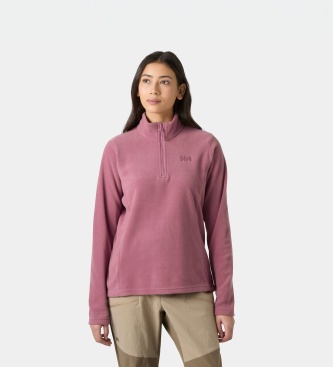 Helly Hansen Polar flis z delno zadrgo Daybreaker, roza