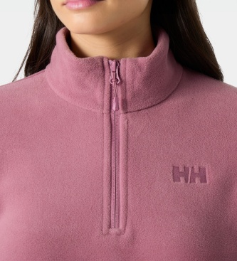 Helly Hansen Polar flis z delno zadrgo Daybreaker, roza