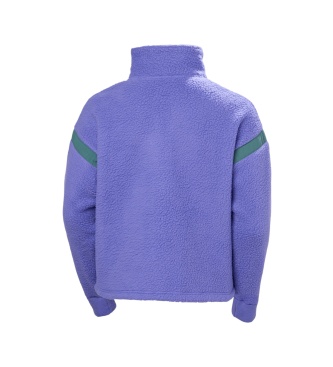 Helly Hansen Forro polar media cremallera Imperial Pile lila