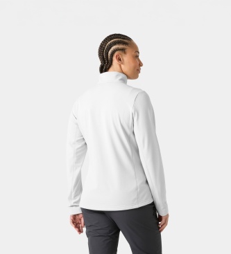 Helly Hansen Versalite fleece med halv lynlås grå
