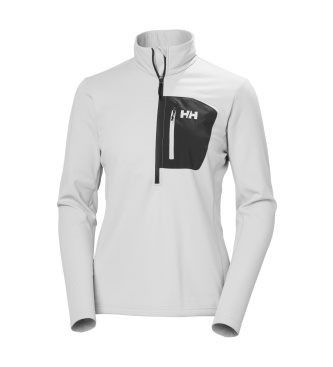 Helly Hansen Versalite fleece med halv lynlås grå