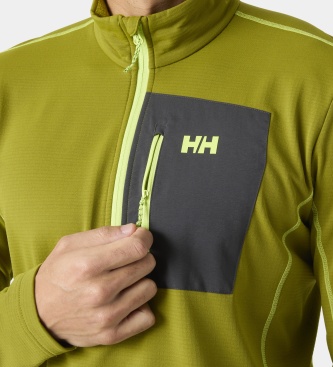 Helly Hansen Forro polar com meio fecho Versalite verde