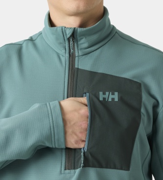 Helly Hansen Forro polar com meio fecho Versalite verde
