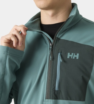 Helly Hansen Forro polar com meio fecho Versalite verde