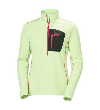 Helly Hansen Versalite fleece med halv lynlås grøn
