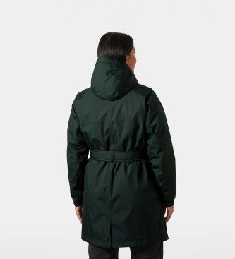 Helly Hansen Gesteppter Trenchcoat HH Classic grün