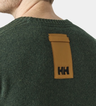 Helly Hansen Pulover Afton zelen