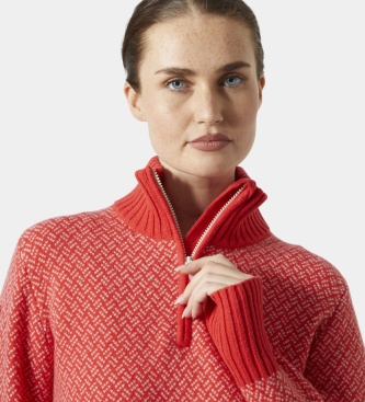 Helly Hansen Pull Arctic Iceland rouge
