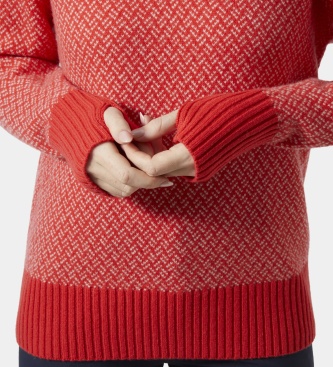 Helly Hansen Pull Arctic Iceland rouge