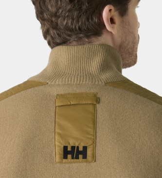 Helly Hansen Jersey s srednjo zadrgo Afton bež
