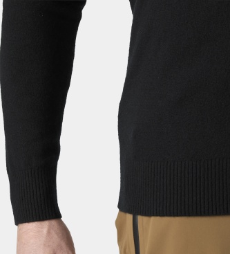 Helly Hansen Pulover z zadrgo do polovice Afton črn